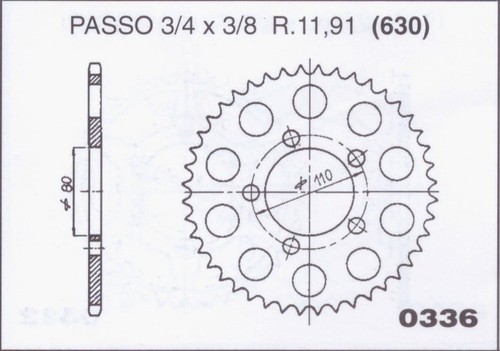 Rear sprocket for honda - sprocket,